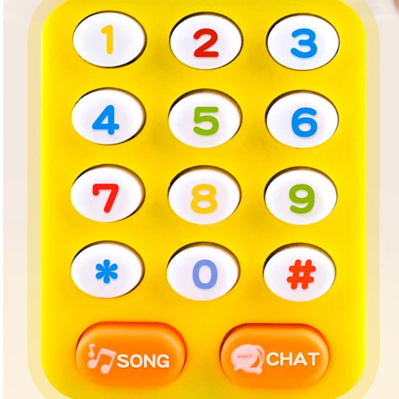 Téléphone jouet musical pour bébés