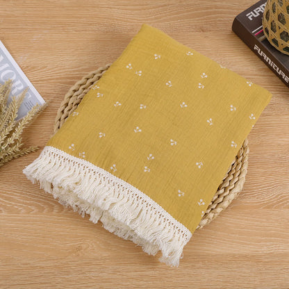 Couverture d’emmaillotage en mousseline de coton pour bébé