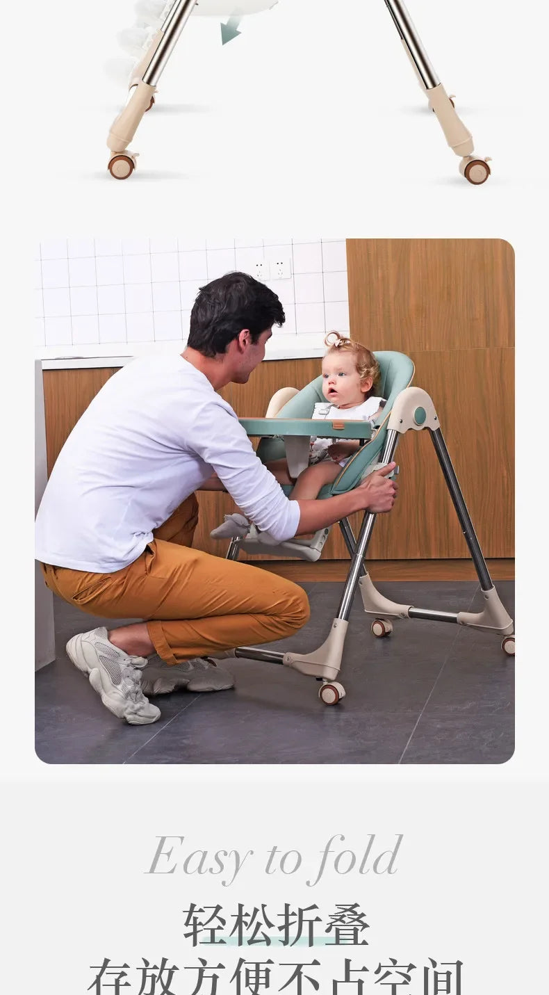 Chaises à manger pliantes pour bébés