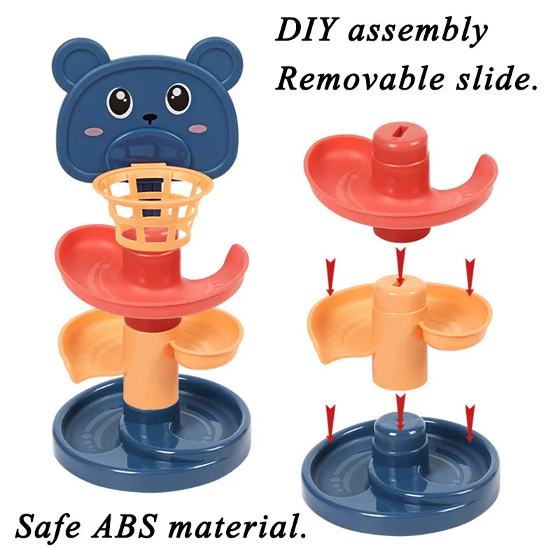 Jouet Montessori interactif pour bébé Roll Ball