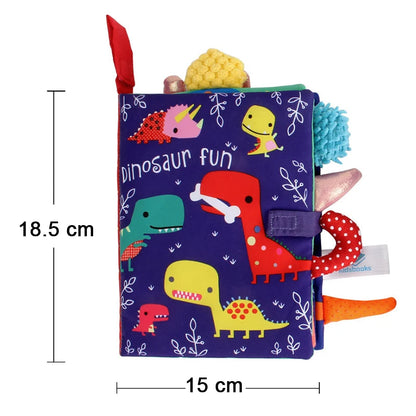 Livre en tissu doux et lavable pour bébé