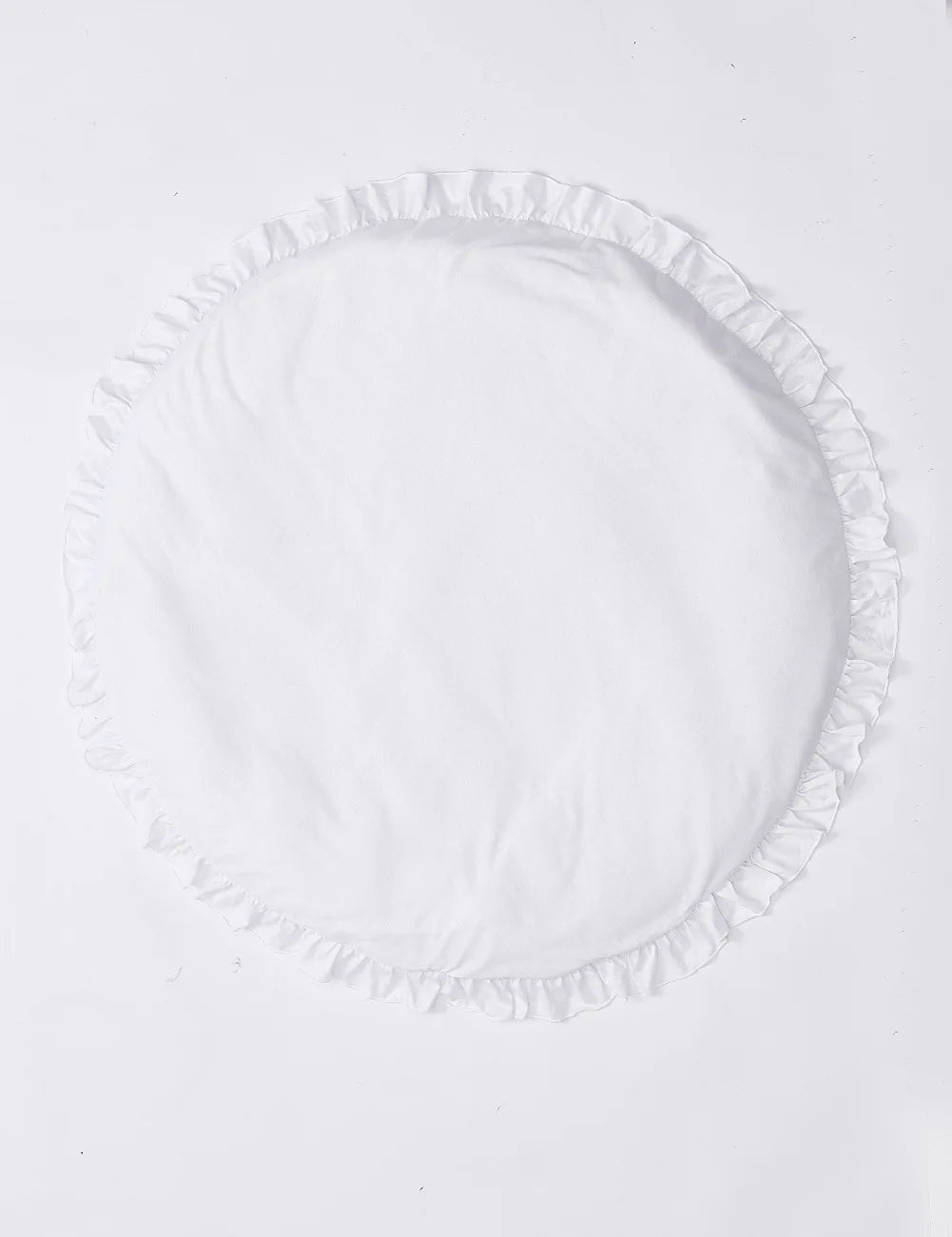 Tapis de sol bébé rond en dentelle douce