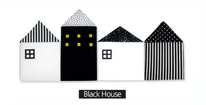 Tour de lit pare-chocs Motifs maisons pour bébé