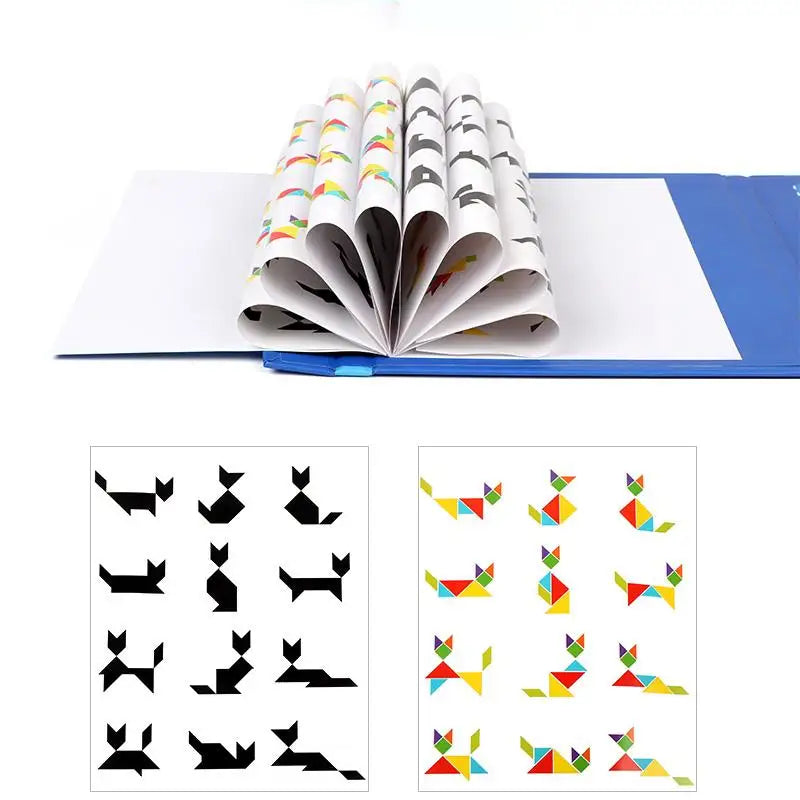 Livre de Puzzle magnétique portable pour enfant
