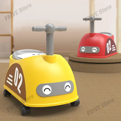Pot de toilette motif voiture pour bébé