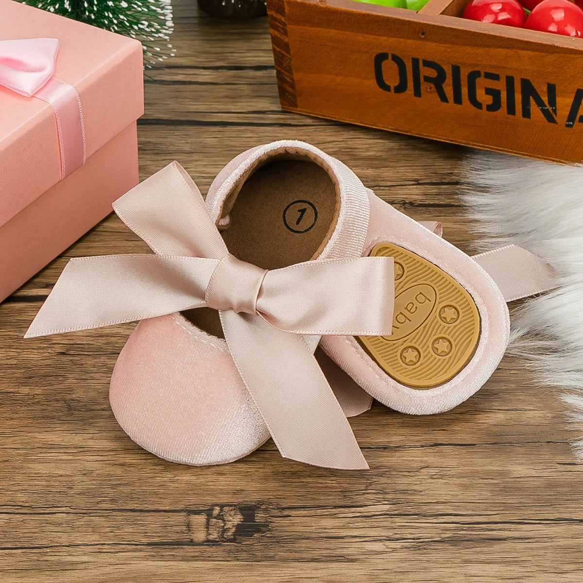 Chaussures de princesse pour bébés