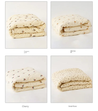 Couette de lit en coton pour bébé