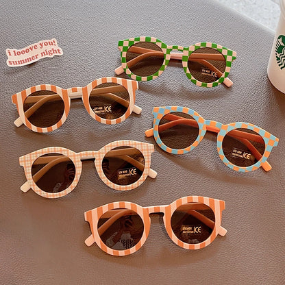 Lunette de soleil ronde pour enfants