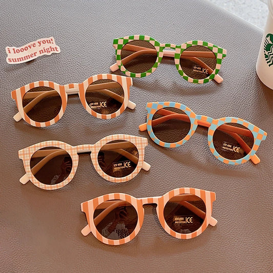 Lunette de soleil ronde pour enfants