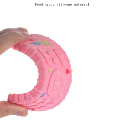 Anneau de dentition en forme de télécommande pour bébé