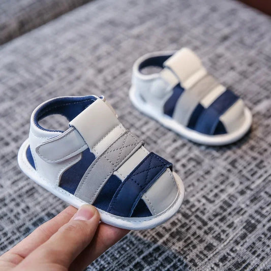 Sandales d’été 3 brides pour bébé