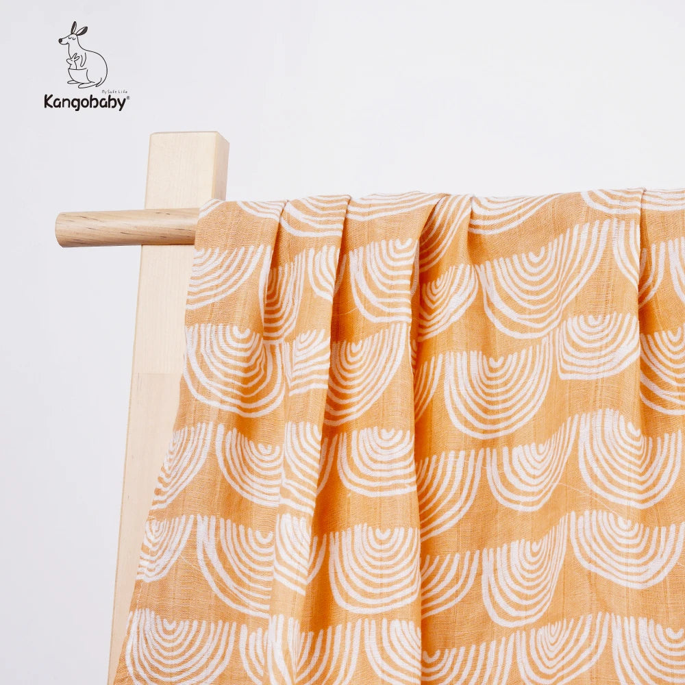 Couverture en tissu de mousseline pour bébé