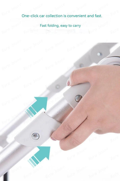 Poussette de luxe réversible pour bébé