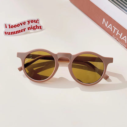 Lunette de soleil ronde pour enfants