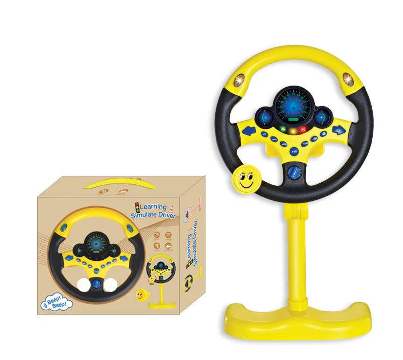 Volant de direction avec lumière et son pour bébé