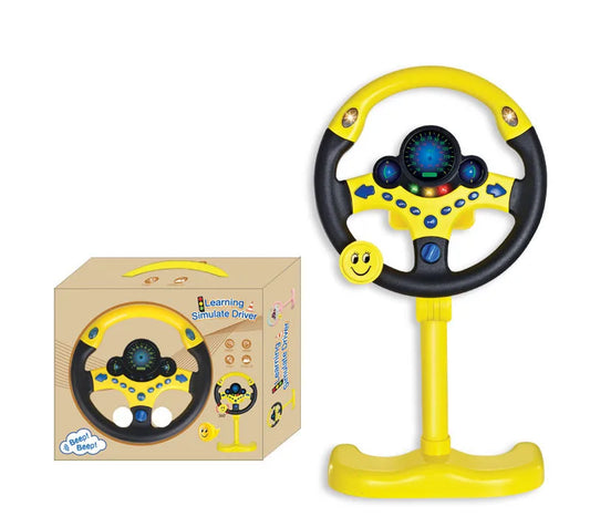 Volant de direction avec lumière et son pour bébé