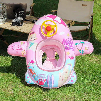 Jouet gonflable en forme d’avion