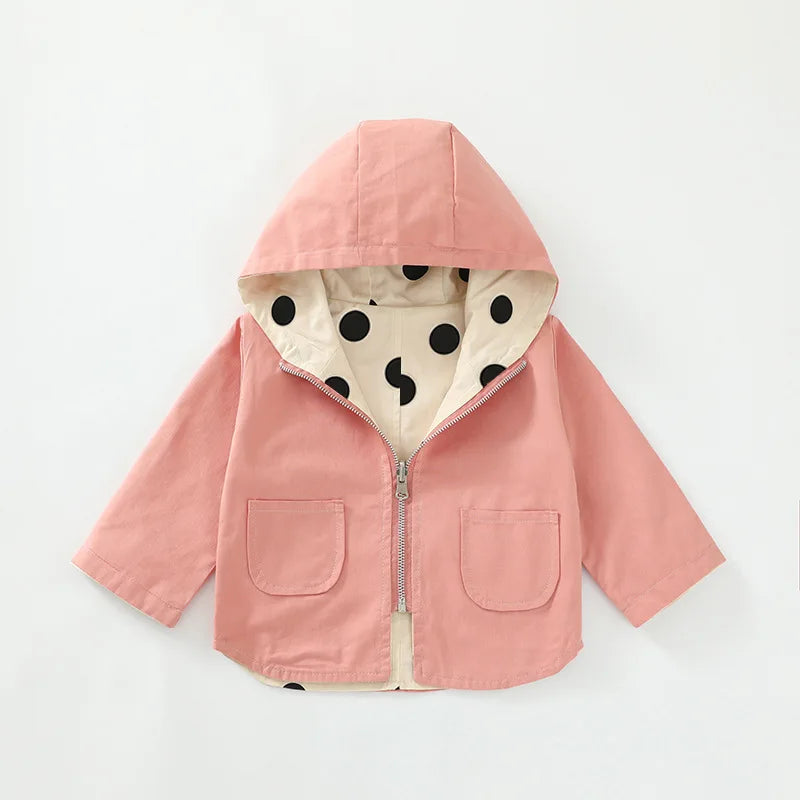 Veste double face pour bébé