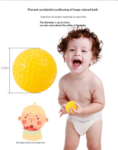 Jouet Montessori interactif pour bébé Roll Ball