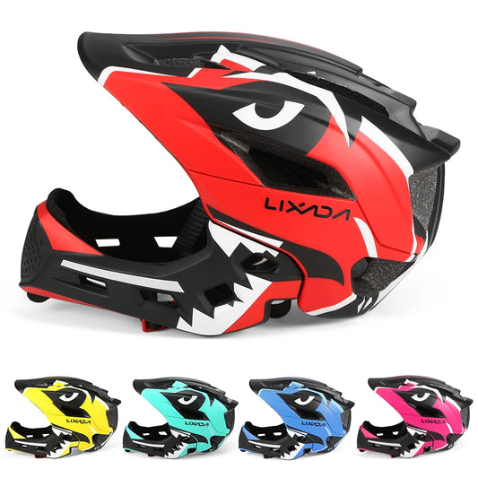 Casque vélo intégral détachable pour enfants VTT BMX