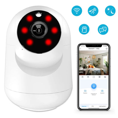 Babyphone vidéo sans fil avec vision nocturne