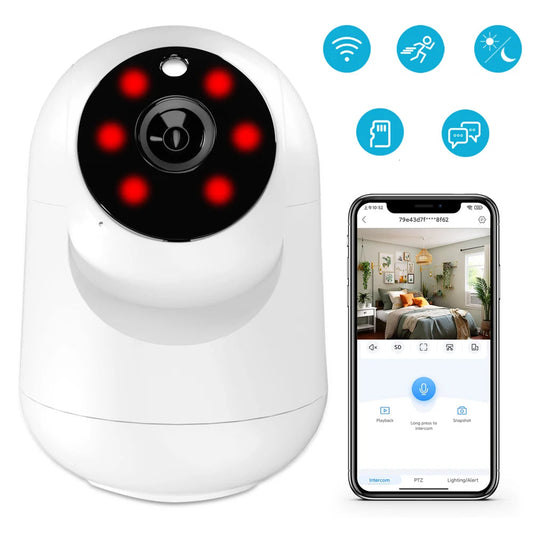 Babyphone vidéo sans fil avec vision nocturne