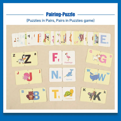 Cartes de puzzle cognitif pour bébé
