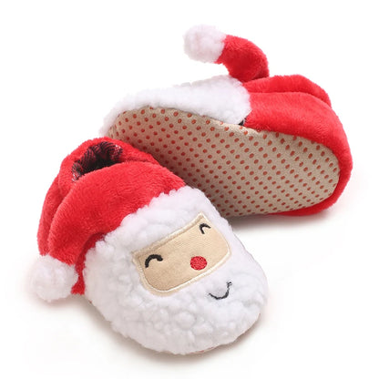 Chaussures de marche chaudes de noël pour bébés