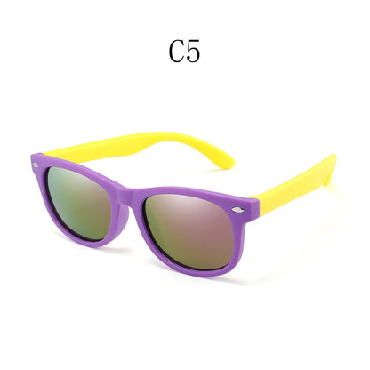 Lunettes de soleil carrées pour enfants
