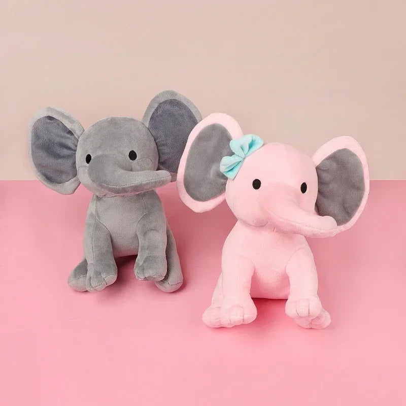 Jouet en peluche en forme d’éléphant pour bébés