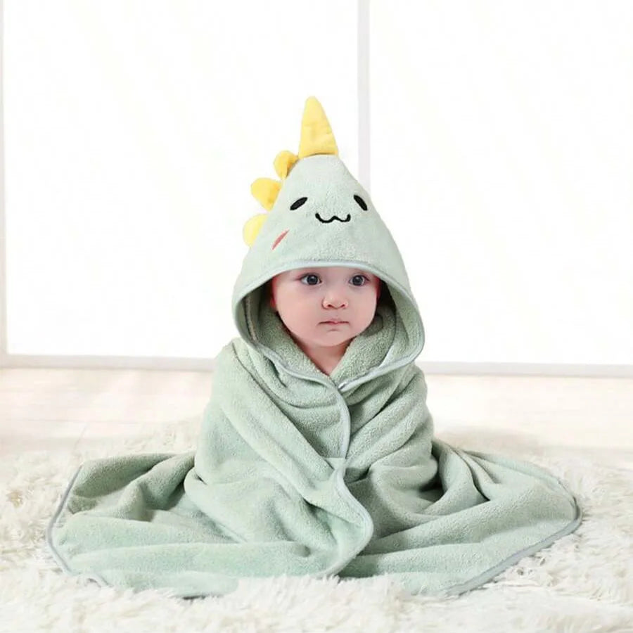 Cape de bain avec capuche pour bébé