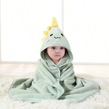 Cape de bain avec capuche pour bébé