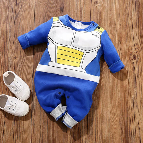 Barboteuse en coton Dragon Ball Z pour bébé