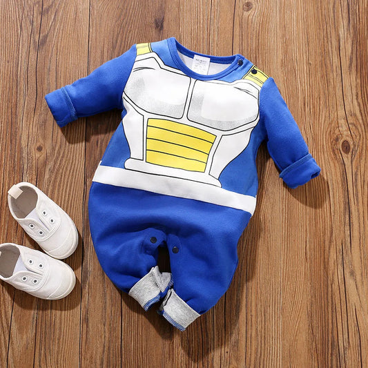 Barboteuse en coton Dragon Ball Z pour bébé
