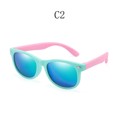 Lunettes de soleil carrées pour enfants