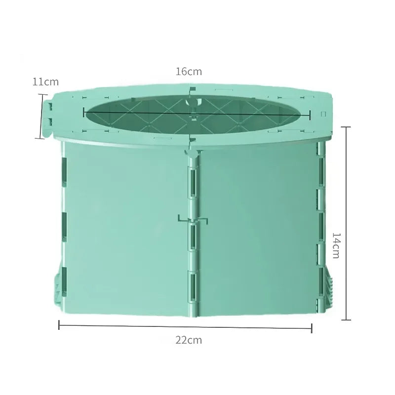 Pot portable et pliant pour bébé