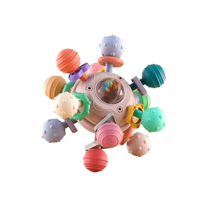Hochet en caoutchouc souple pour bébé