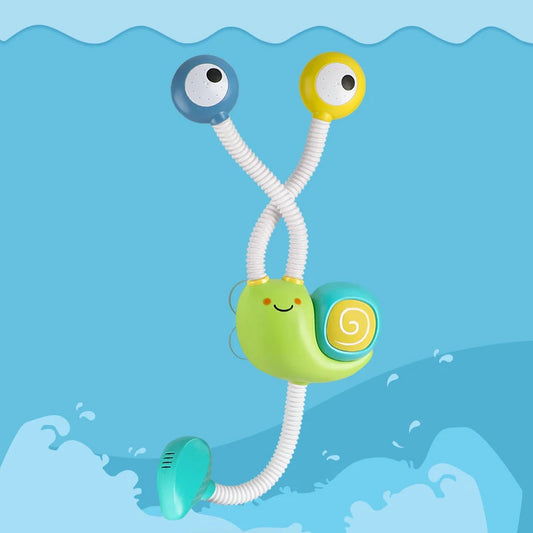 Jouet de bain pour bébé en forme d’escargot