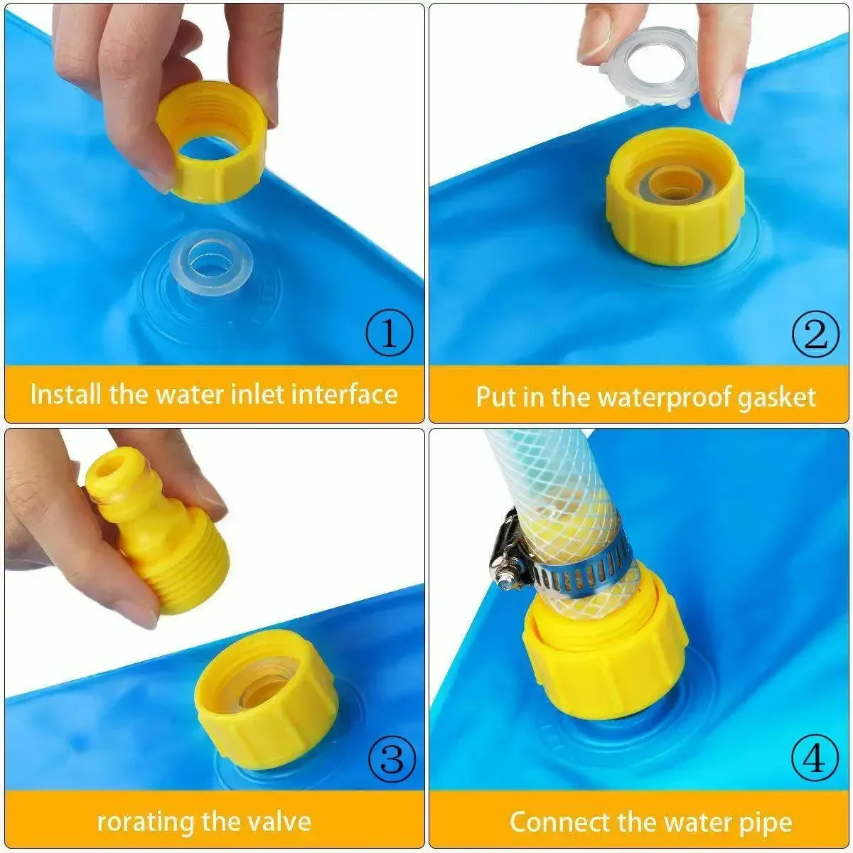 Tapis de jeu pulvérisateur d’eau gonflable pour enfant