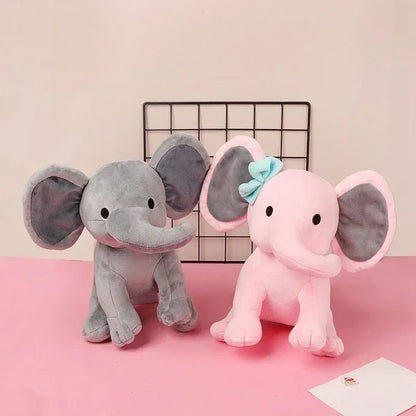 Jouet en peluche en forme d’éléphant pour bébés