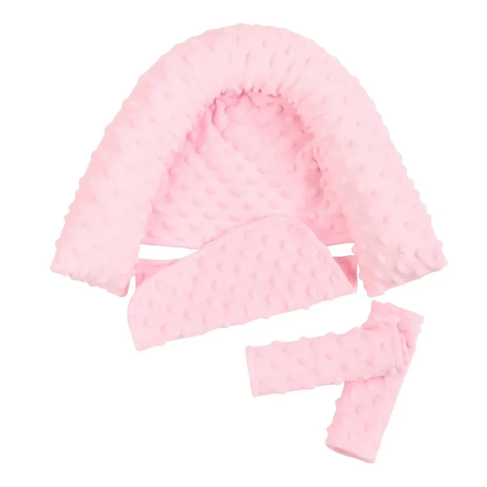 Oreiller cale tête de bébé avec ceinture