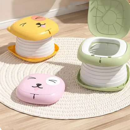 Toilettes portables pliantes pour enfants