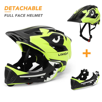 Casque vélo intégral détachable pour enfants VTT BMX