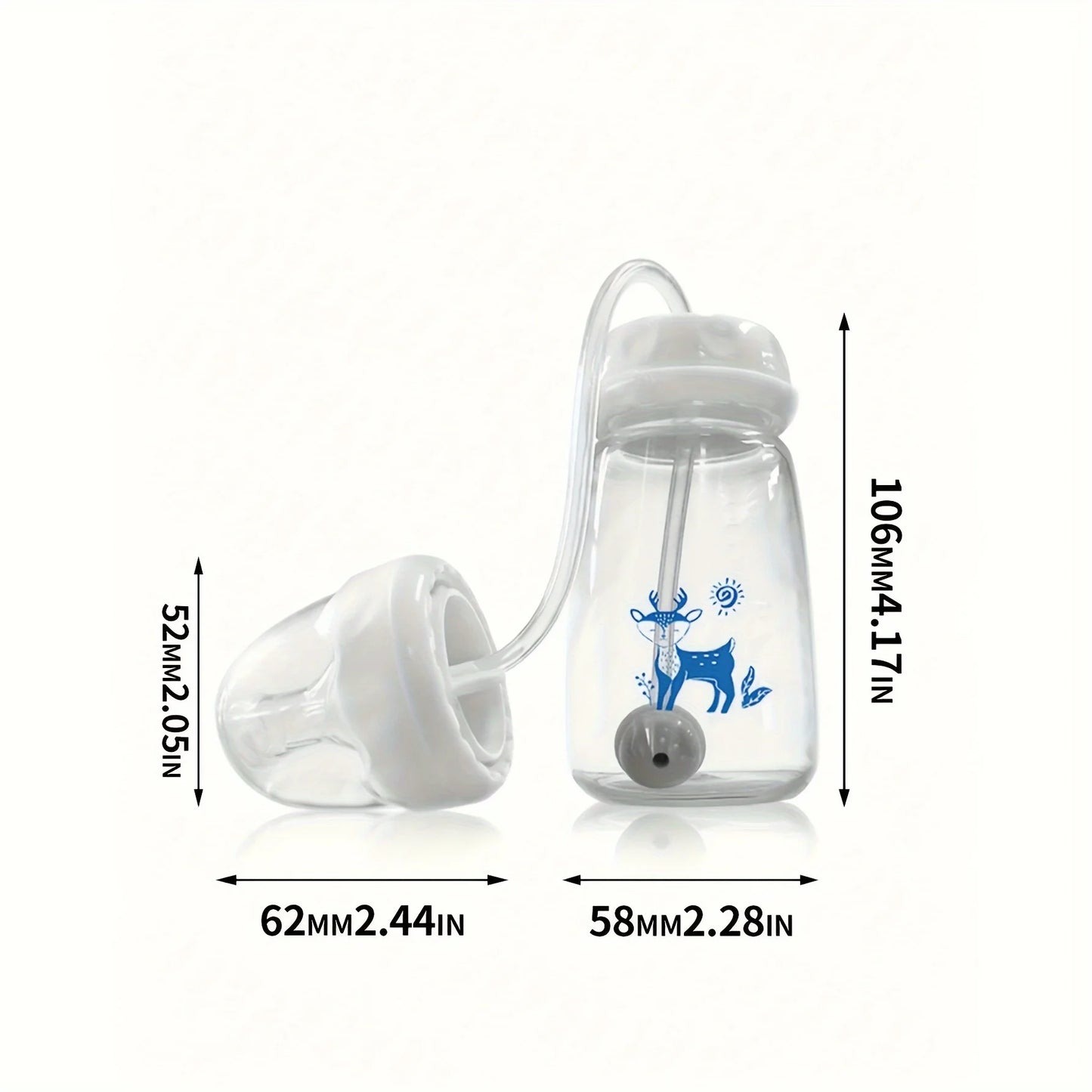 Bouteille en Silicone de 150ml pour bébé