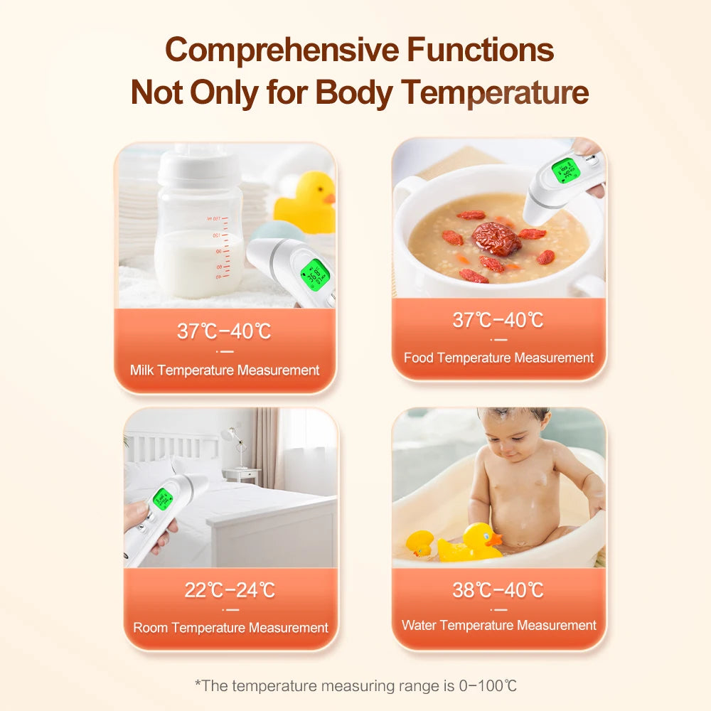 Thermomètre numérique infrarouge pour bébé