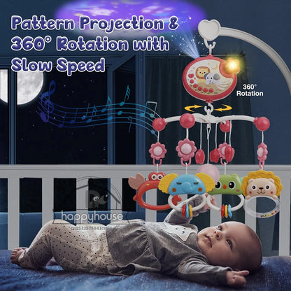 Mobile de berceau pour bébé avec animaux