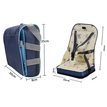 Chaise bébé portable bleu pour bébé