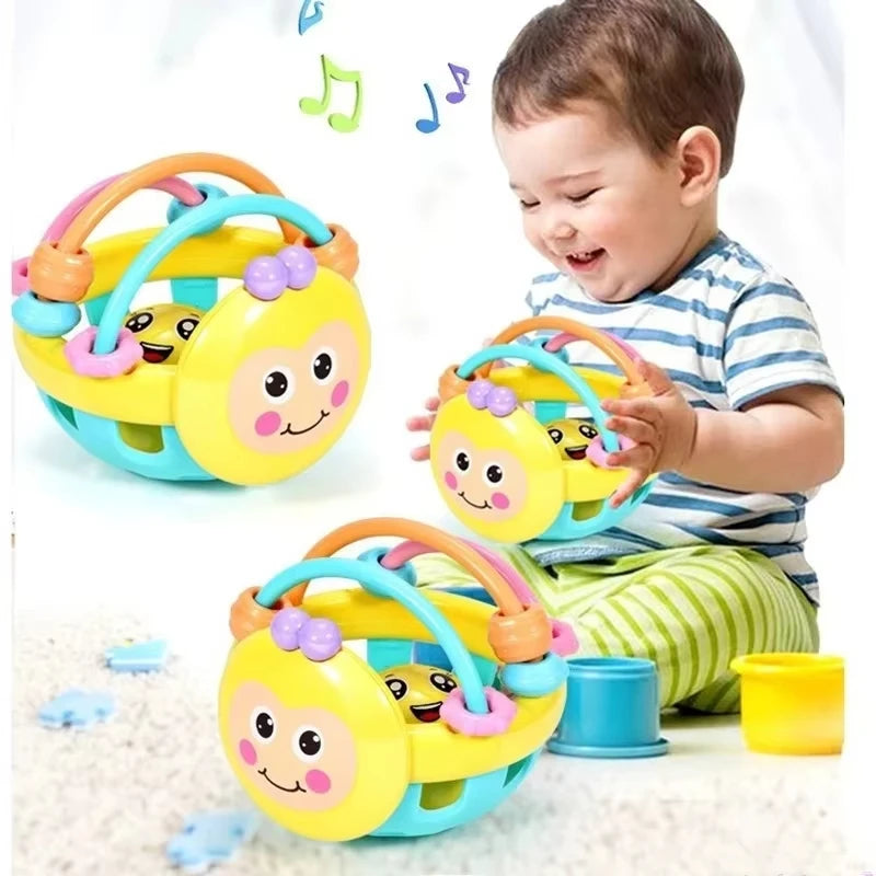 Hochet en caoutchouc souple pour bébé