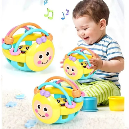 Hochet en caoutchouc souple pour bébé