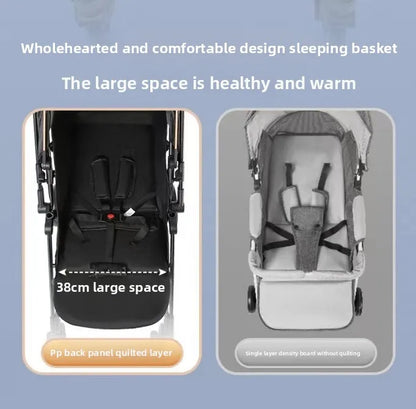 Poussette portable et pliable pour bébé